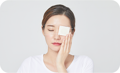 시력교정수술전후 주의사항 보호용 안대
